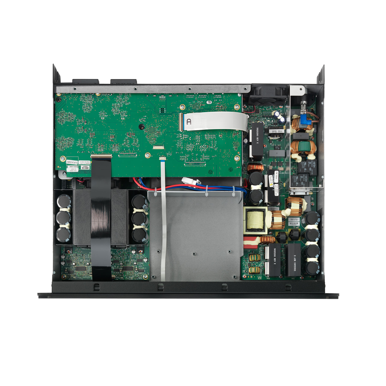 SDA-4600 - Black - 4-channel Bridgeable Class D Amplifier - Detailshot 1